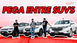 Equinox x CR-V x Compass! Quem é o rei dos SUVs médios? - Arrancadão #21 | Acelerados