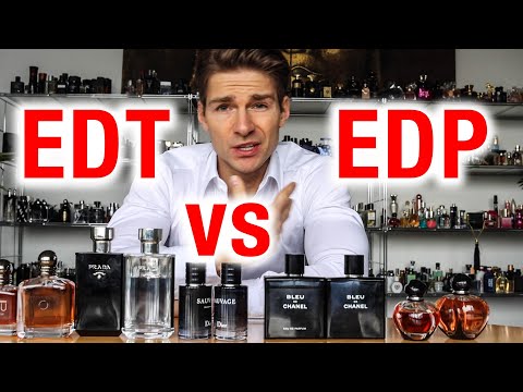 Is toilette the same as perfume?