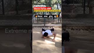 Never give up | Master Farhan, #pushups #fitness #taekwondo #mma