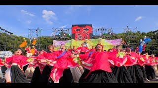 京炎 そでふれ！志舞踊 第18回こいや祭り　メイン会場　2日目