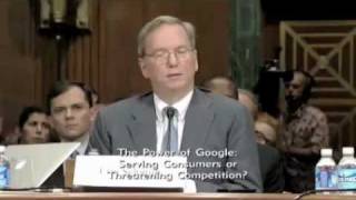 Google's Eric Schmidt testifies before U.S. Senate