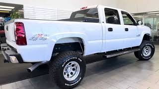 # 15263 2005 CHEVROLET SILVERADO 2500HD DURAMAX 4X4 only 49K mls. 6” FABTEC LIFT NEW 35”BFGs