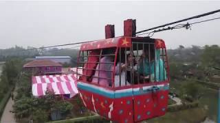 Cable car at Aladdin park.