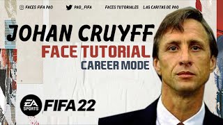 JOHAN CRUYFF FACE FIFA 22 MODO CARRERA | TUTORIAL |  CAREER MODE | MANAGER