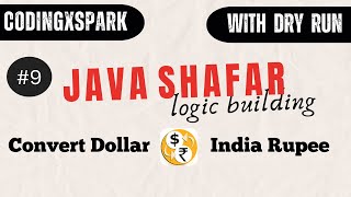 java Program Convert Dollar Into india Rupee | ​⁠codingXspark #java #programming #leetcode #lnct