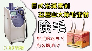 【醫美】如何評估除毛治療的次數呢？關鍵在於毛髮的生長週期！755波長除毛知識分享 ft  日式光纖雷射、亞歷山大雷射