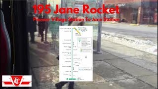 TTC 935 Jane Express - Pioneer Village Station To Jane Station - Full Route