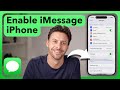 How To Enable iMessage On iPhone