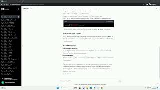 how to run python code in xcode