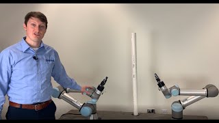Using Dual Robot Arms Cooperatively to Handle Larger Payloads