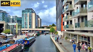 A London Lunch Break Walk | London Paddington Walk [4K HDR]