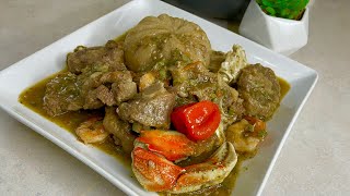 Oxtails soup bouillon de queue de boeuf.