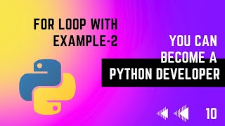 #10 Understanding for loops with List | Python Tutorial Series | EMC Academy