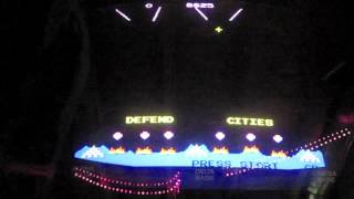 Missile Command Arcade Game Review - Atari - with Super Missile Attack Mod