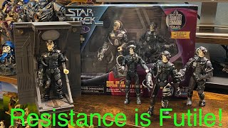 We are the Borg! Playmates Borg Figures, Locutus, and Borg Alcove Review