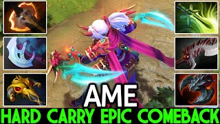 AME [Anti Mage] Hard Carry Farming Epic Comeback Dota 2