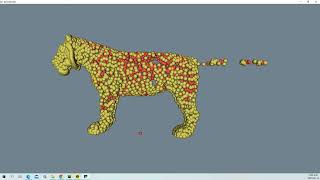 VTK Python Test - DensifyPoints - lioness