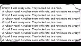 I Was Crazy Once 1 Hour