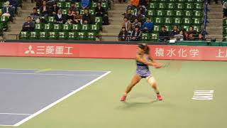 秋田史帆 全日本選手権テニス 2017 女子決勝 10/28