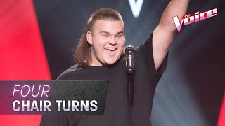The Blind Auditions: Adam Ludewig sings ‘Leave A Light On’ | The Voice Australia 2020