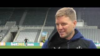 Eddie Howe on third consecutive win and impressive defensive perfroamnce