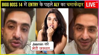 Aly Goni Requests Fans To Support Him In Bigg Boss 14 | Jasmin Bhasin | LIVE
