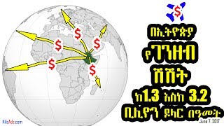 በኢትዮጵያ የገንዘብ ሽሽት ከ1.3 እስከ 3.2 ቢሊዮን ዶላር በዓመት ይደርሳል Money flight in Ethiopia, Africa- VOA