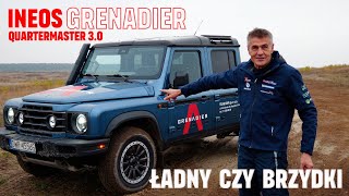 INEOS GRENADIER, ładny czy brzydki? Testujemy prawdziwe auto terenowe - Krzysztof Hołowczyc.