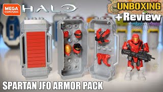 Spartan JFO Armor Pacck | Halo Mega Construx Unboxing & Review