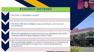 (ICIGR 2020 AR-0062) Presentation :Survey Research On Lecturer Performance Profiles During Pandemic