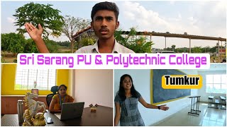 Sri Sarang PU \u0026 Polytechnic College Tumkur ( Near Guluru ) | Raghu Tumkur | 4K