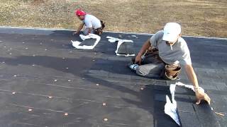 CLT Improvements Roofing Installation