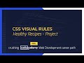 Crushing Codecademy PRO WEB DEVELOPMENT career path Challenge - Healthy Recipes - Project