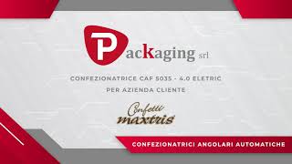 Packaging S.r.l. | Confezionatrice automatica modello CAF 5035 - 4.0 Eletric