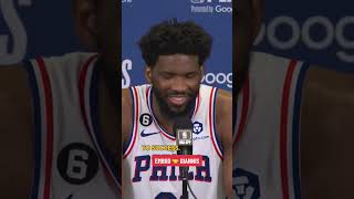 “It was not a failure… steps to success ”   Embiid after Game 7 loss  😅😅 #joelembiid #giannis #gia