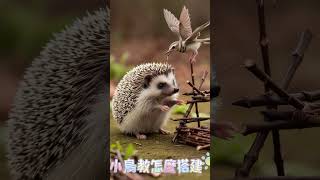 刺蝟學搭房子！ 「一竅不通」的可愛成語故事 #animals #cute #搞笑 #搞笑 #科普 #可愛い #科普 #可愛い #寵物 #寵物 #動物 #萌宠 #動物 #萌宠 #可愛 #可愛 #pets