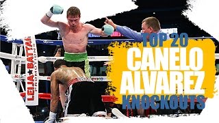 Top 20 Canelo Alvarez Knockouts | OBSESSED
