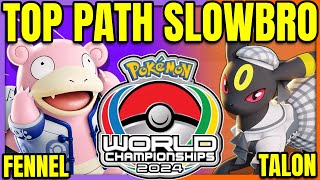 CARRY SLOWBRO FENNEL vs TALON World Championships | Pokemon Unite