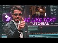 AE like VIRAL TEXT EFFECTS in Filmora? | Filmora Tutorial
