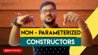 🔴 Non - Parameterized Constructors in Java || Constructors || Day 3 || ICSE