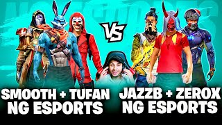 Smooth & Toofan vs Jazzb & Zerox 🔥 || NG vs NG || Team Nonstop Gaming vs Blackshout