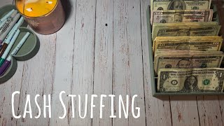 Cash Stuffing February Paycheck #1 - bills | sinking funds | savings challenges | various expenses