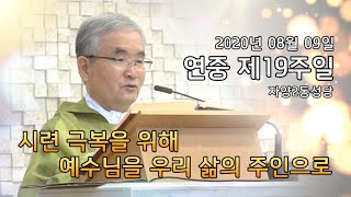 이범주 바오로 신부님 / 자양2동성당 / 연중 제19주일(2020. 8. 9) / 시련 극복을 위해 예수님을 우리 삶의 주인으로