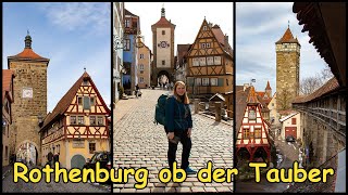 Two hours in Rothenburg ob der Tauber - Munich to The Hague