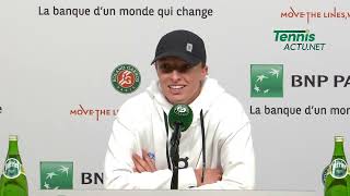 Tennis - Roland-Garros 2024 : "I hope the French public isn't mad at me..."