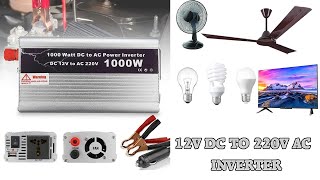 12v dc to 220v ac 1000 Watt Mini Inverter |