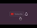 Subscribe button intro | Like, share and comment (Subscribe button Intro and Outro no copyright)