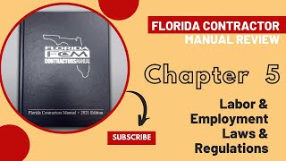 Florida Contractors Manual Chapter 5 Review for the Business and Finance Exam