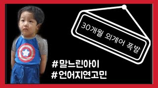 육아on👶🏻 / 30개월 남아 언어지연고민 / 첫 언어치료상담 / 말느린아이와 함께하는 육아 일상 / 현실육아브이로그