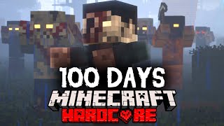 I Spent 100 Days in a Zombie Apocalypse in Minecraft... Here's What Happened
